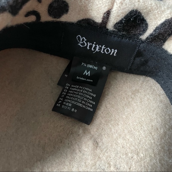 Brixton Leopard Print Beret 🐆 - Picture 2 of 3